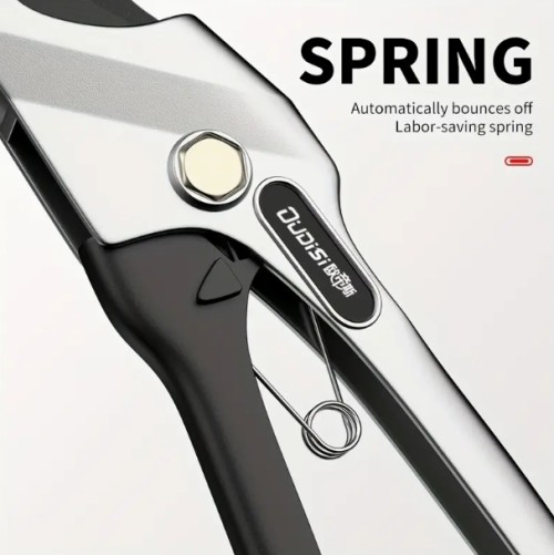 OuDiSi 고속강 PVC 파이프 커터 - 빠른 절단, 접이식 블레이드가 없는 물 및 알루미늄 파이프용