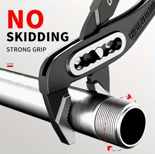 오디시 워터 펌프 플라이어 퀵 릴리즈 배관 플라이어 조절 가능한 파이프 렌치, 다기능 주방 싱크 스패너 렌치, 욕실 방수 클램프 핸드 툴